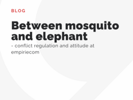 Tra la zanzara e l'elefante: regolazione dei conflitti e atteggiamento a empiriecom